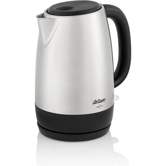 Arzum Hotty Elkedel 2200W – Rustfrit Stål 1,7 L – Sølv