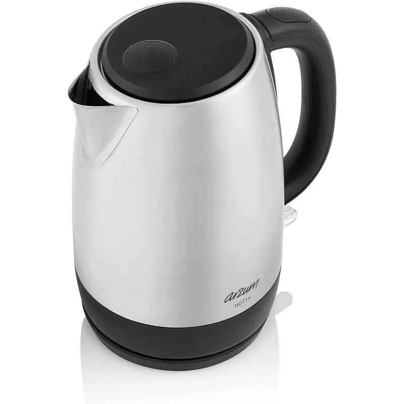 Arzum Hotty Elkedel 2200W – Rustfrit Stål 1,7 L – Sølv