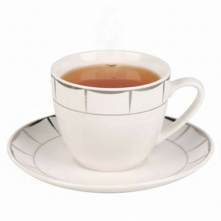 Weissberg Home Kaffekoppesæt 12 dele | Hvid/Sølv