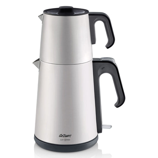 Arzum Çay Sefası Elektrisk Temaskine 3 Liter – Sølv