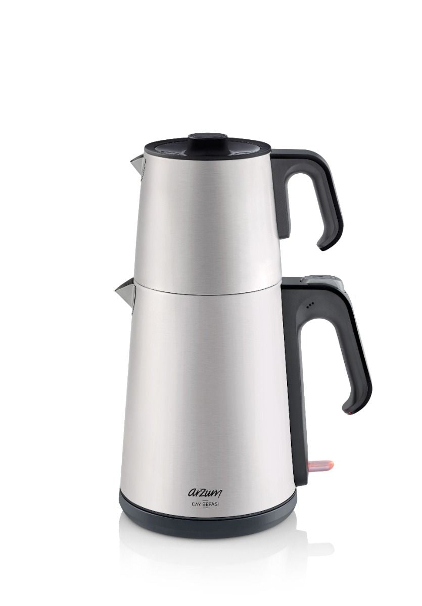 Arzum Çay Sefası Elektrisk Temaskine 3 Liter – Sølv