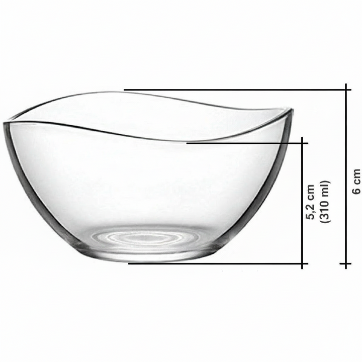 LAV Vira Dessert- og Snackskålesæt 6 stk. - 310 ml