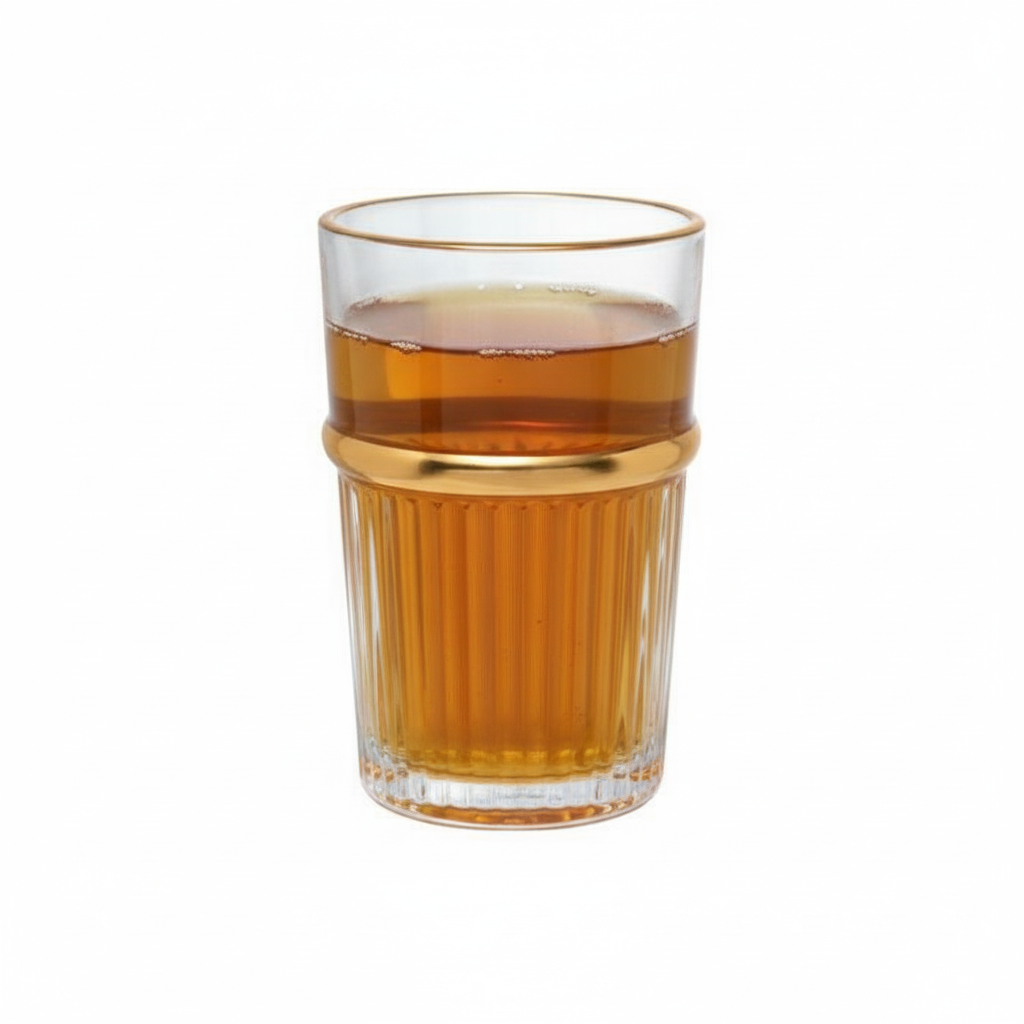 Bricard Fariza Teglassæt m/Guldkant 12 stk. - 200 ml