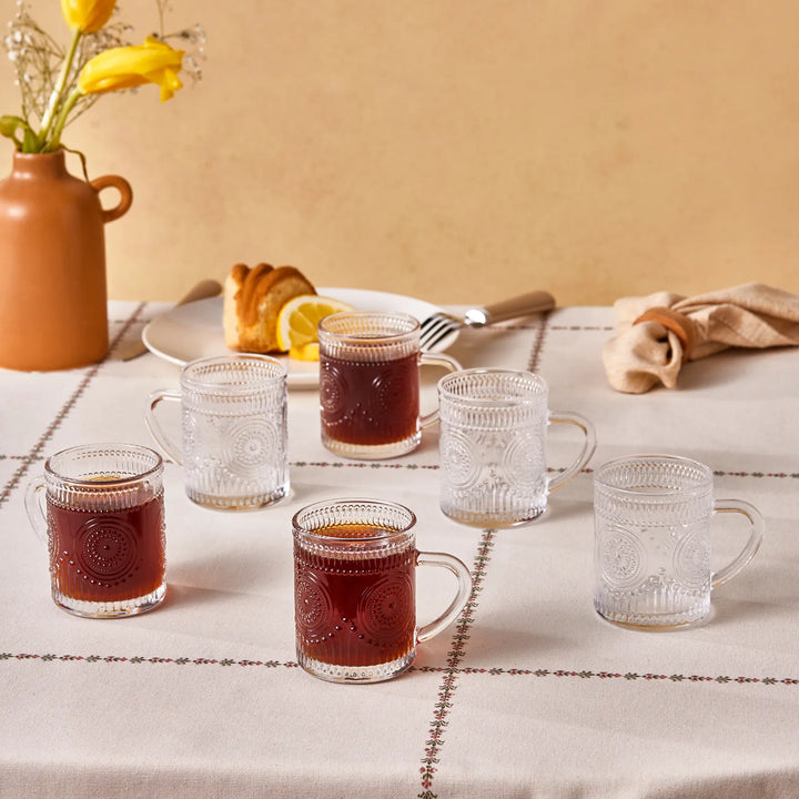 Karaca Margo Teglassæt 6 Stk - 155 ml