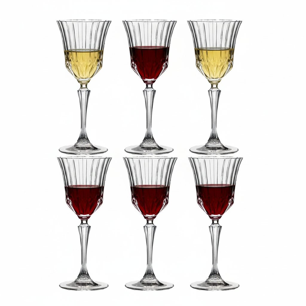 RCR Adagio Cocktail Krystalglassæt 6 Dele - 280 ML