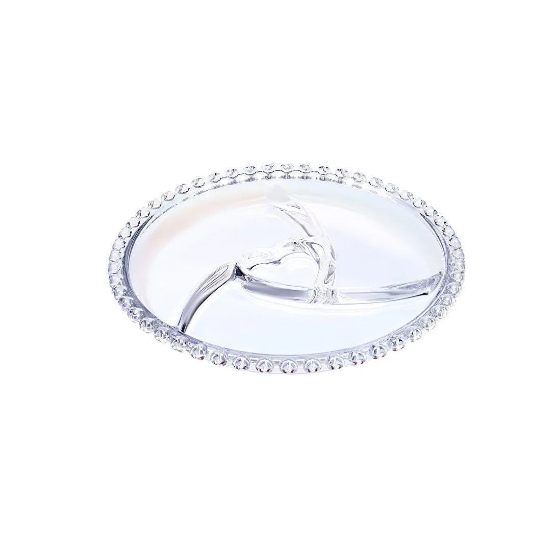 Karaca Rory Hjerteformet Serveringsfad – 23 cm