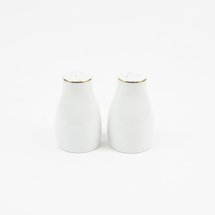 Alara Vera Porcelænssæt 6 Personer - 28 dele - Hvid/Guld