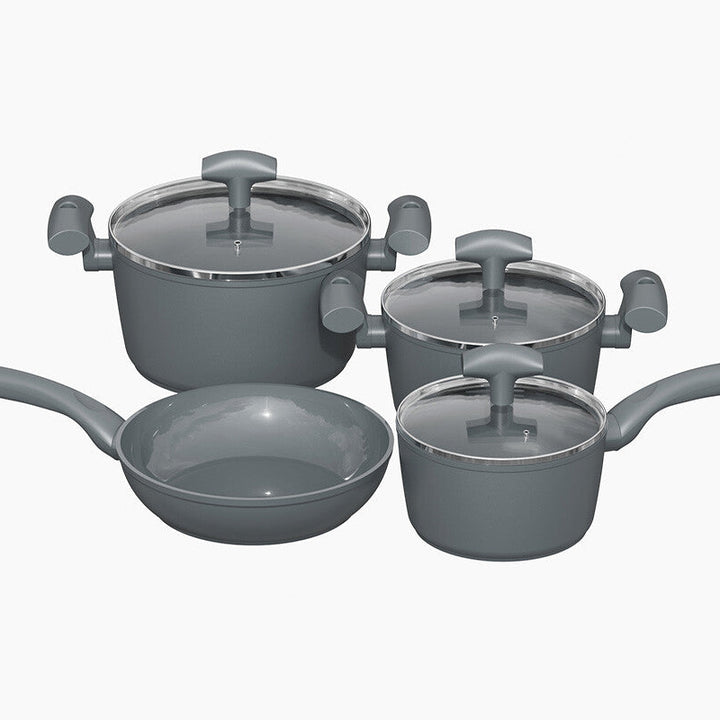 Michelino Nora Grydesæt 7 Dele - Grå