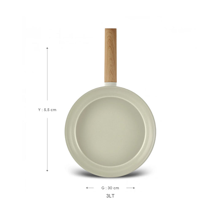 Karaca Swisscrystal Stegepande | 30 cm – induktionsbund