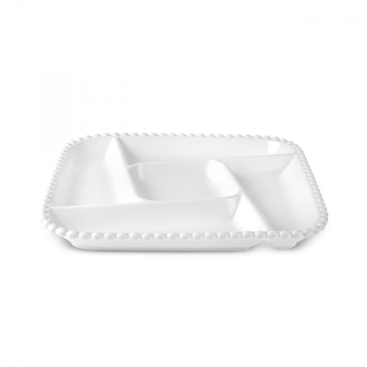 Karaca Carmen Perla Firkantet Serveringstallerken | 5 rum – 27 cm