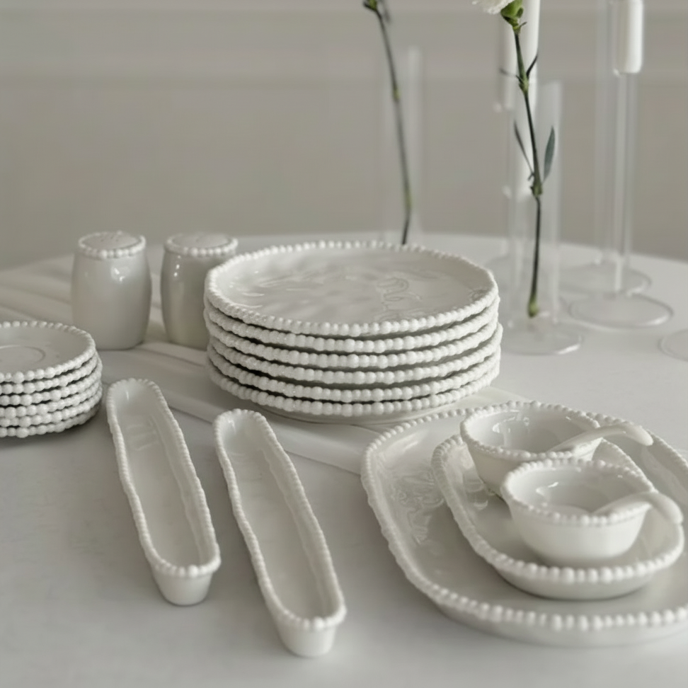 Almina Pearly Morgenmadsstel 31 Dele - 6 Personer