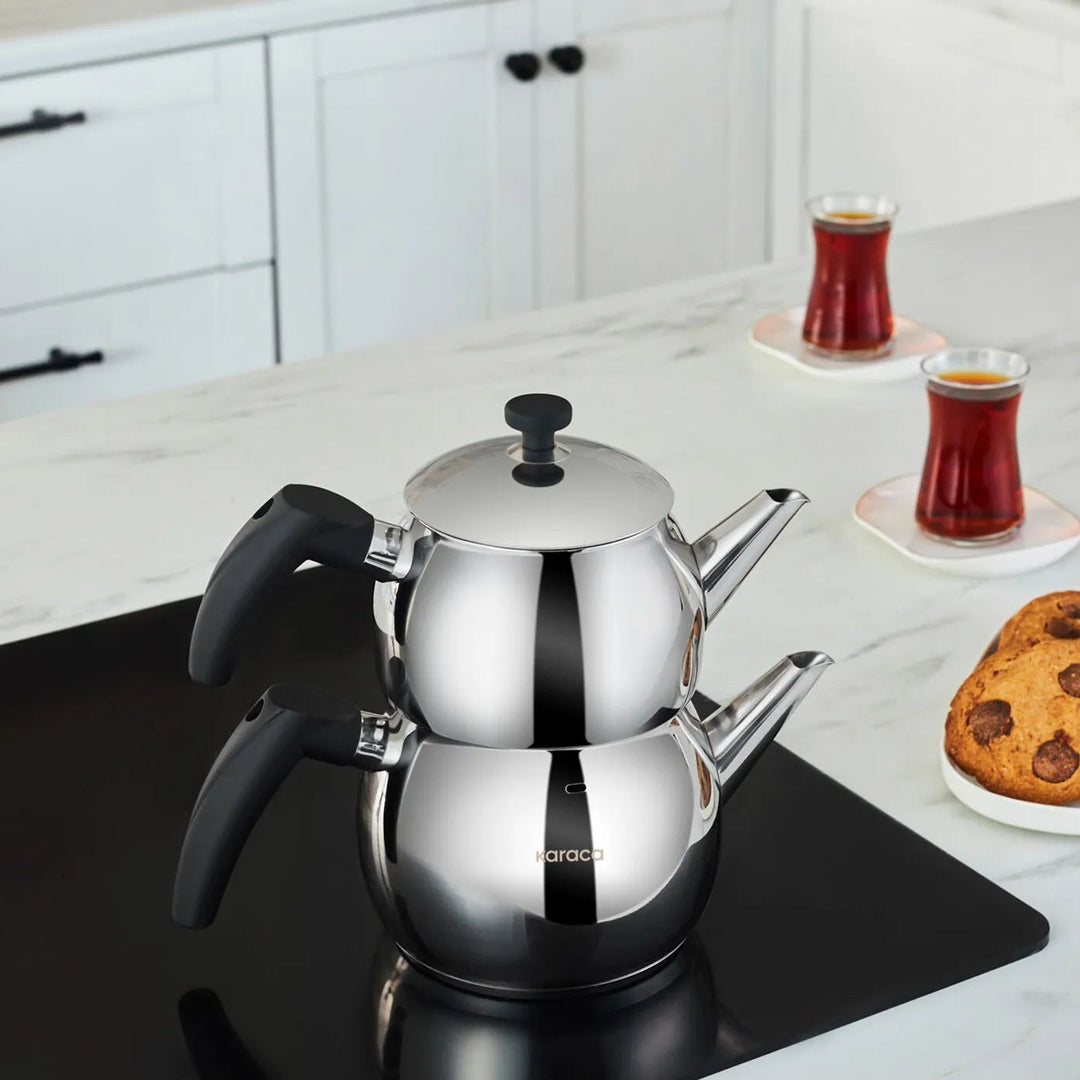 Karaca Induktion Midi Alim Tekandesæt - 2,6 Liter - Sort