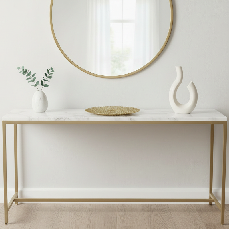 Karaca Home Lindy Dekorativt Glasfad/Dækkeserviet – Guld - 33 cm