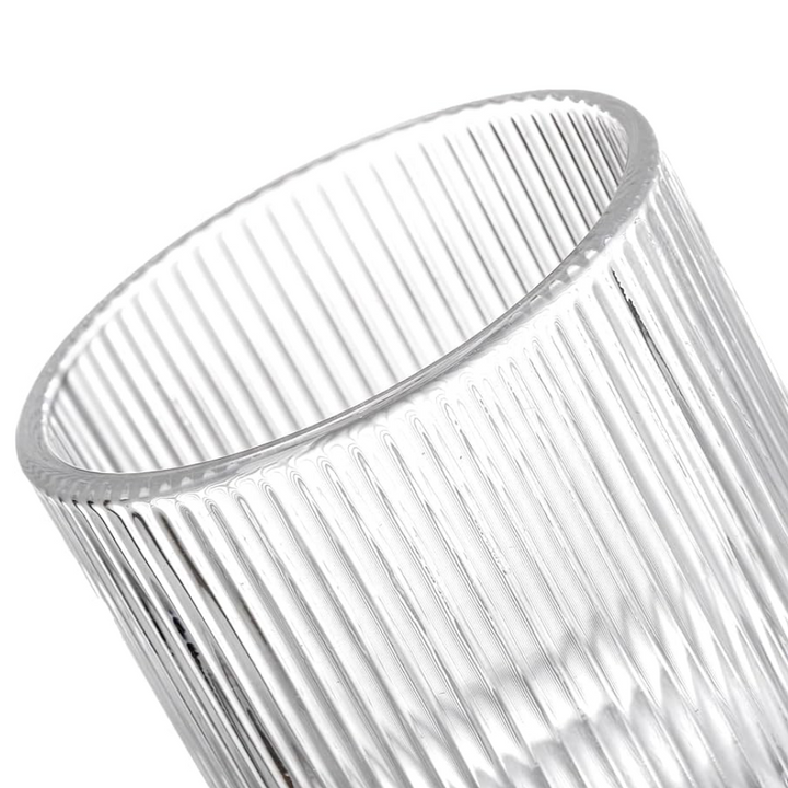 Almina Ribbet Cocktailglas På Fod - 240 ml - 6 stk.