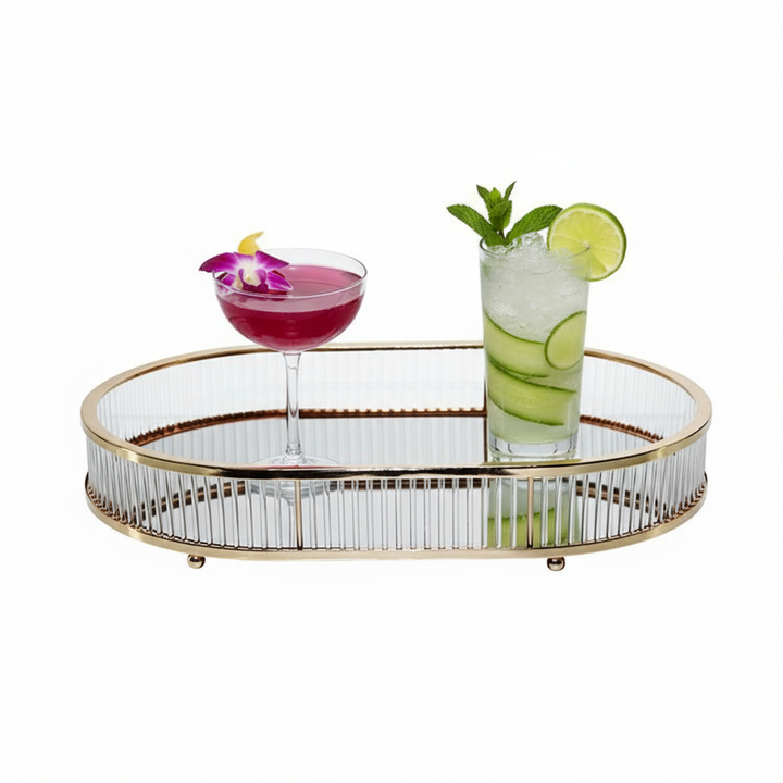 FUGURATO ELEGANCE SERVERINGSBAKKE | Guld – Cinar