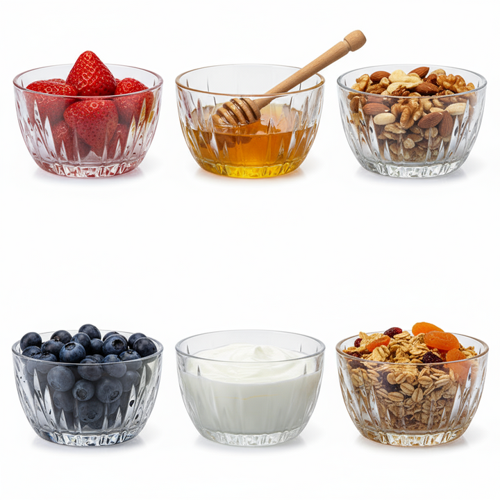 Bricard Altea Glas Snackskåle Sæt 6 stk.