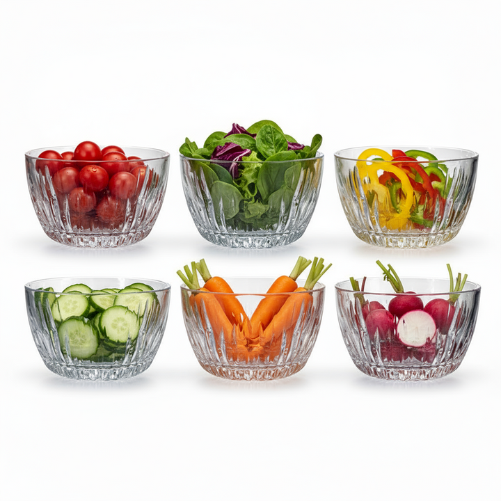 Bricard Armilla Glas Snackskåle Sæt 6 stk.