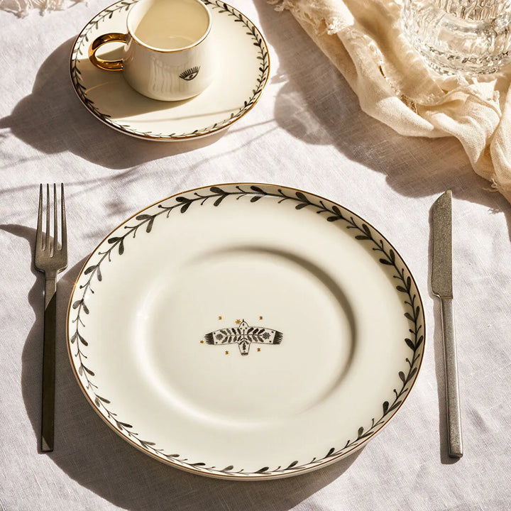 Emsan Artisan Fine Bone Kagetallerkensæt | 2 dele | 21 cm