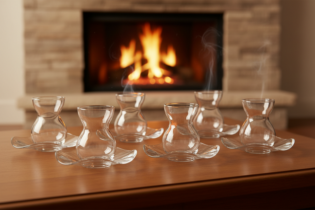 Pasabahce Dantel Teglassæt 12 Dele - 6 Personer - 145 ml