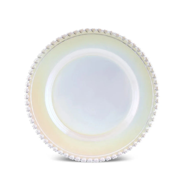 Karaca Rory Dekorativt Glasfad/Dækkeserviet - Pastelglans - 32 cm