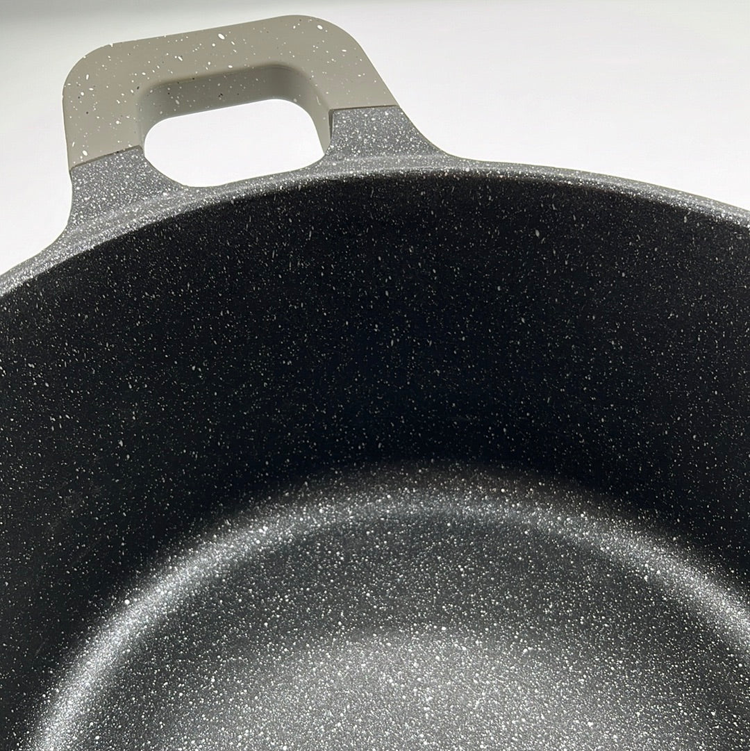 Almina Non-Stick Gryde 32 cm 8,9 L - Grå