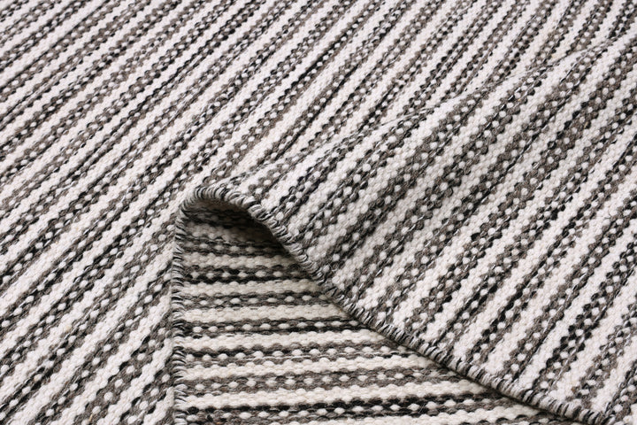 Kelim Tæppe - Mumbai Grå Farve