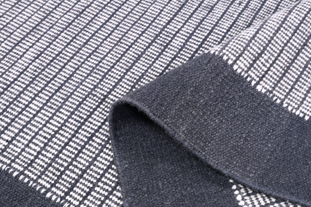 Kelim Tæppe - New Delhi Antracit Farve