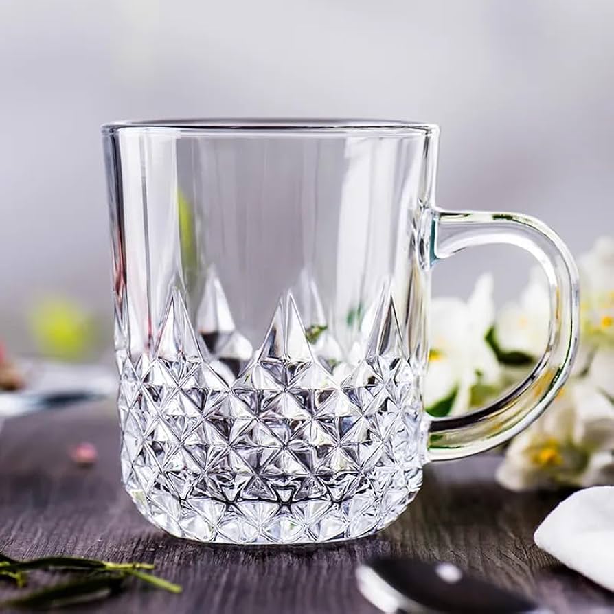 Akkaya glaskrus m/hank 6 stk. - 220 ml - Cevher - Løven Home