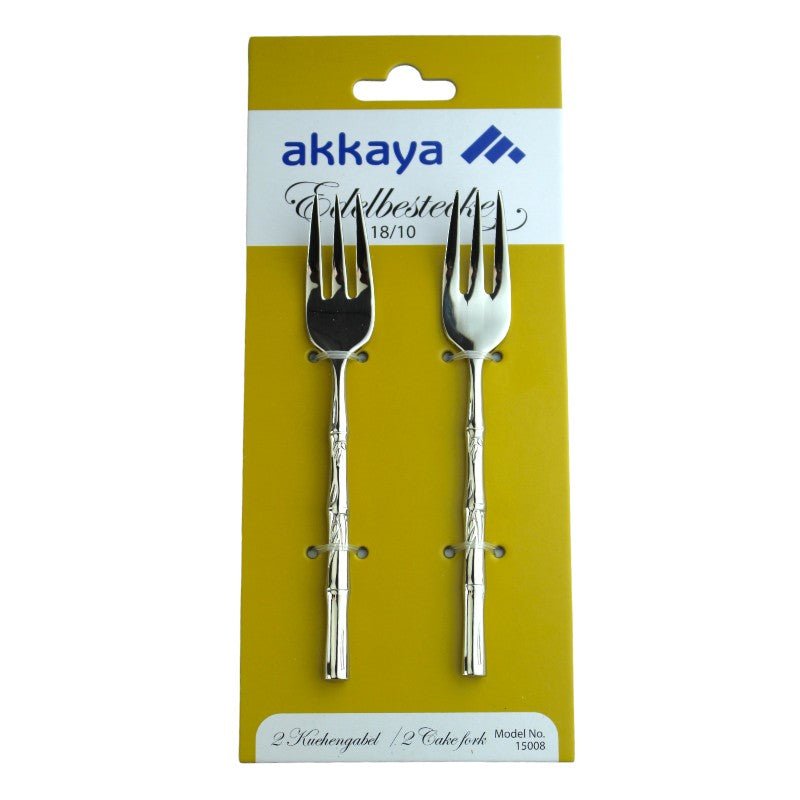 Akkaya - Kagegafler - 2 stk | Rustfrit Stål - Løven Home