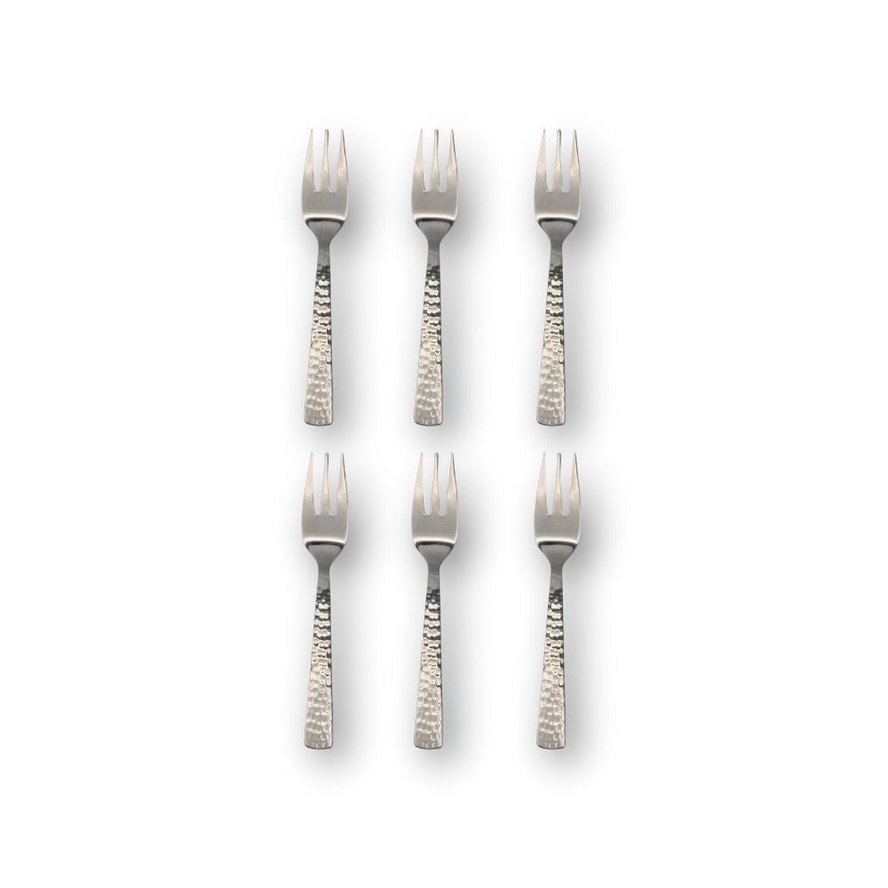 Akkaya - Kagegafler - 6 stk | Rustfrit Stål - Løven Home