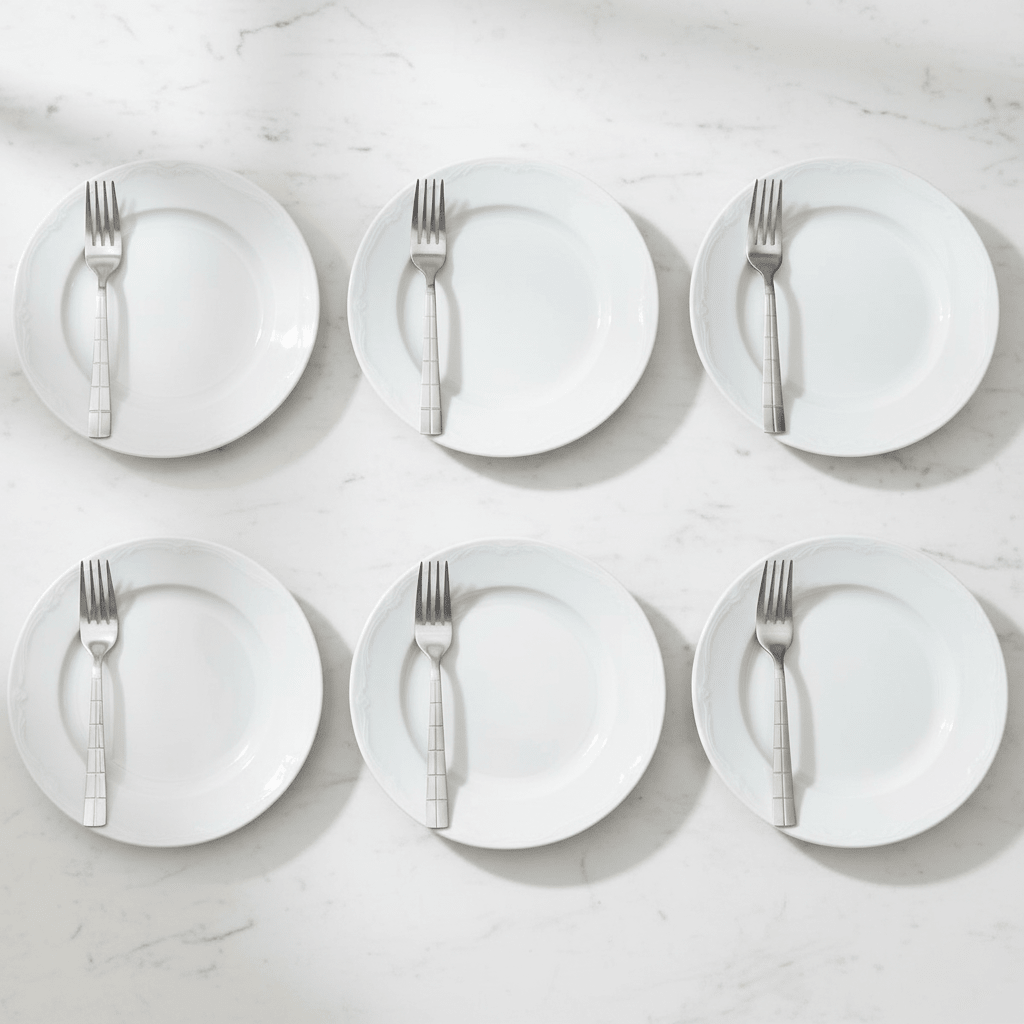 Akkaya Mønstret Gaffelsæt 6 stk. - Y021 - Løven Home