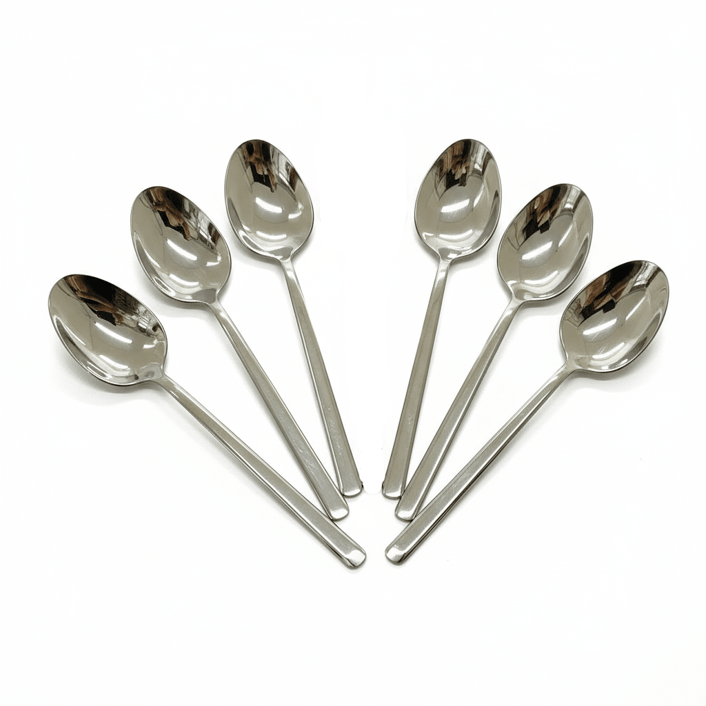 Akkaya Plain Spiseskesæt 6 stk. - Løven Home