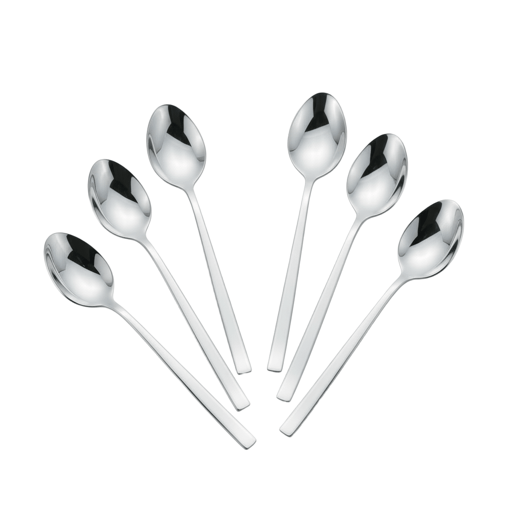 Akkaya Plain Teskesæt 6 stk. - Løven Home