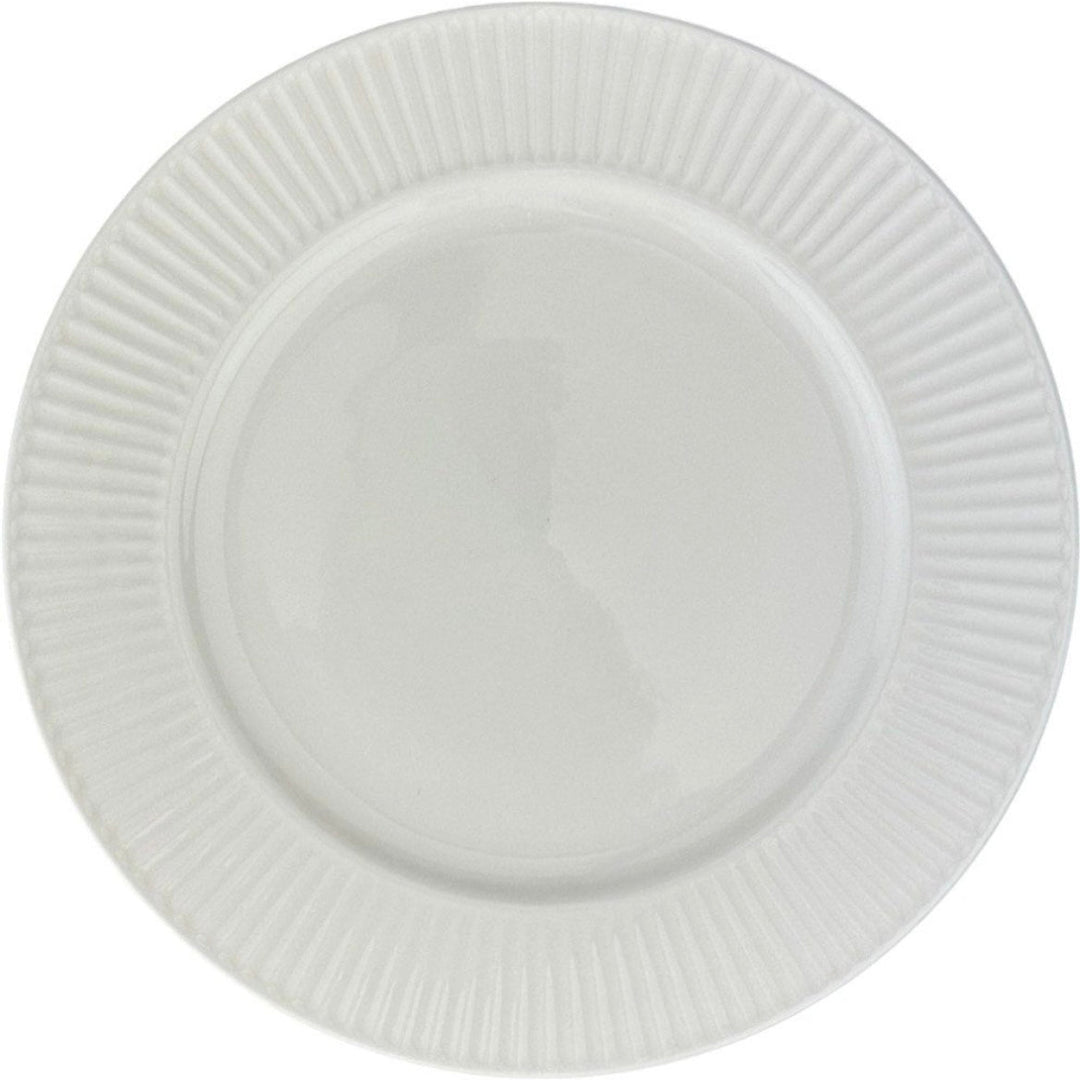 Akkaya Porcelænssæt 24 dele - 6 personer Hvid - Weisse Rose Anna - Løven Home