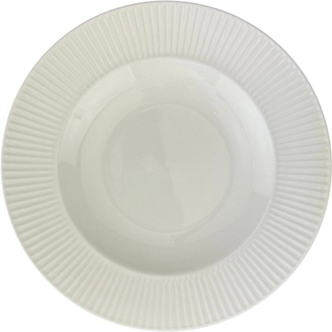 Akkaya Porcelænssæt 24 dele - 6 personer Hvid - Weisse Rose Anna - Løven Home