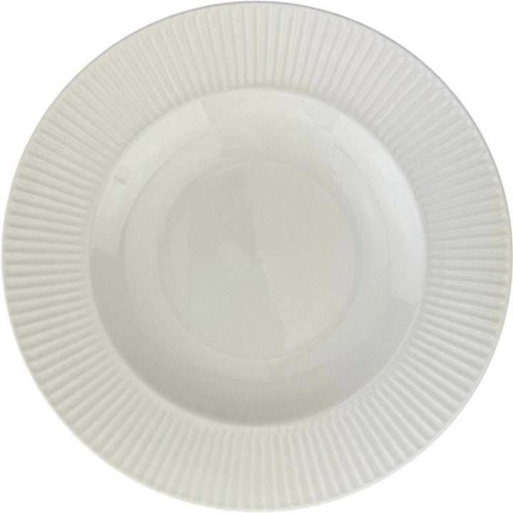 Akkaya Porcelænssæt 24 dele - 6 personer Hvid - Weisse Rose Anna - Løven Home