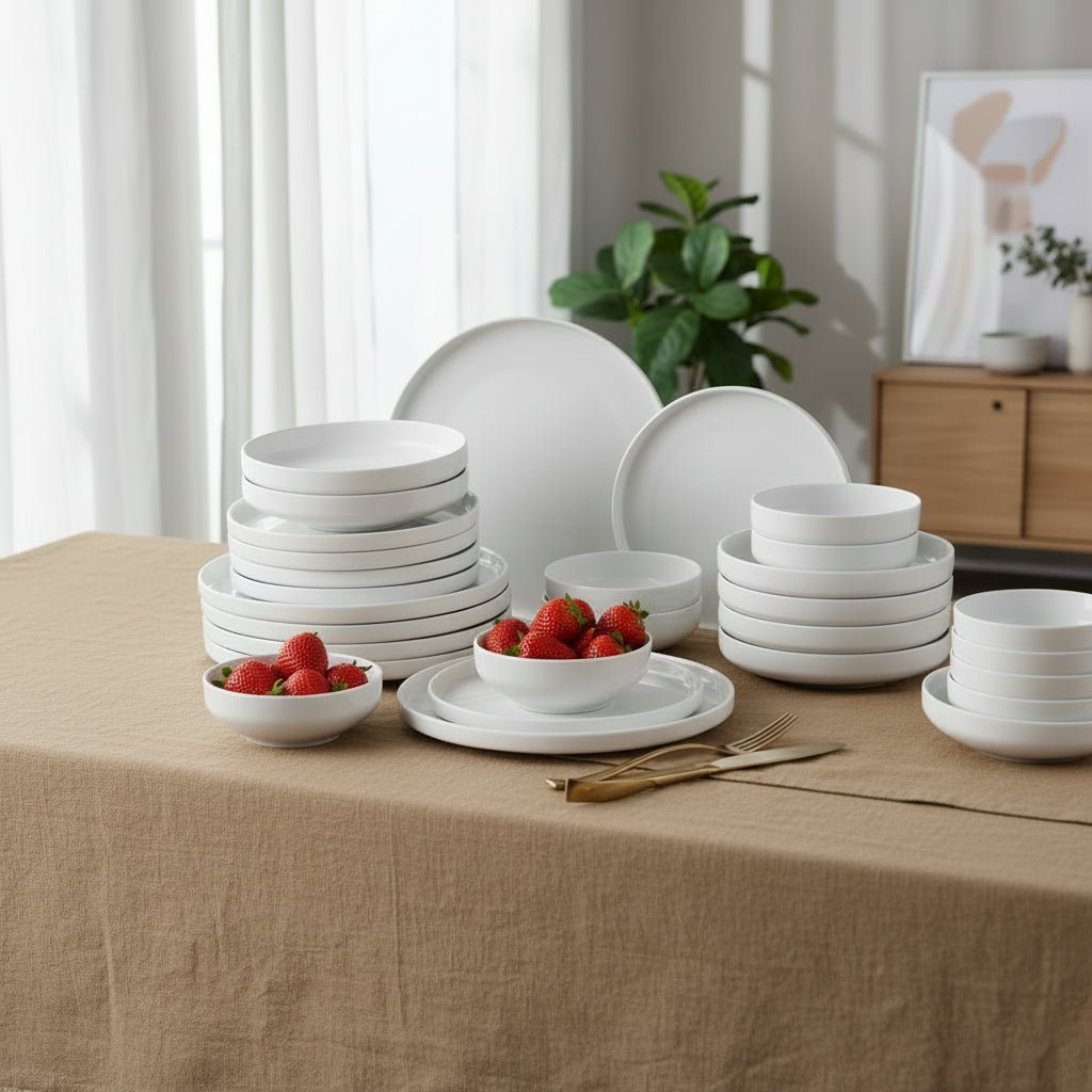 Akkaya Tallerken porcelænssæt til 6 personer - Løven Home