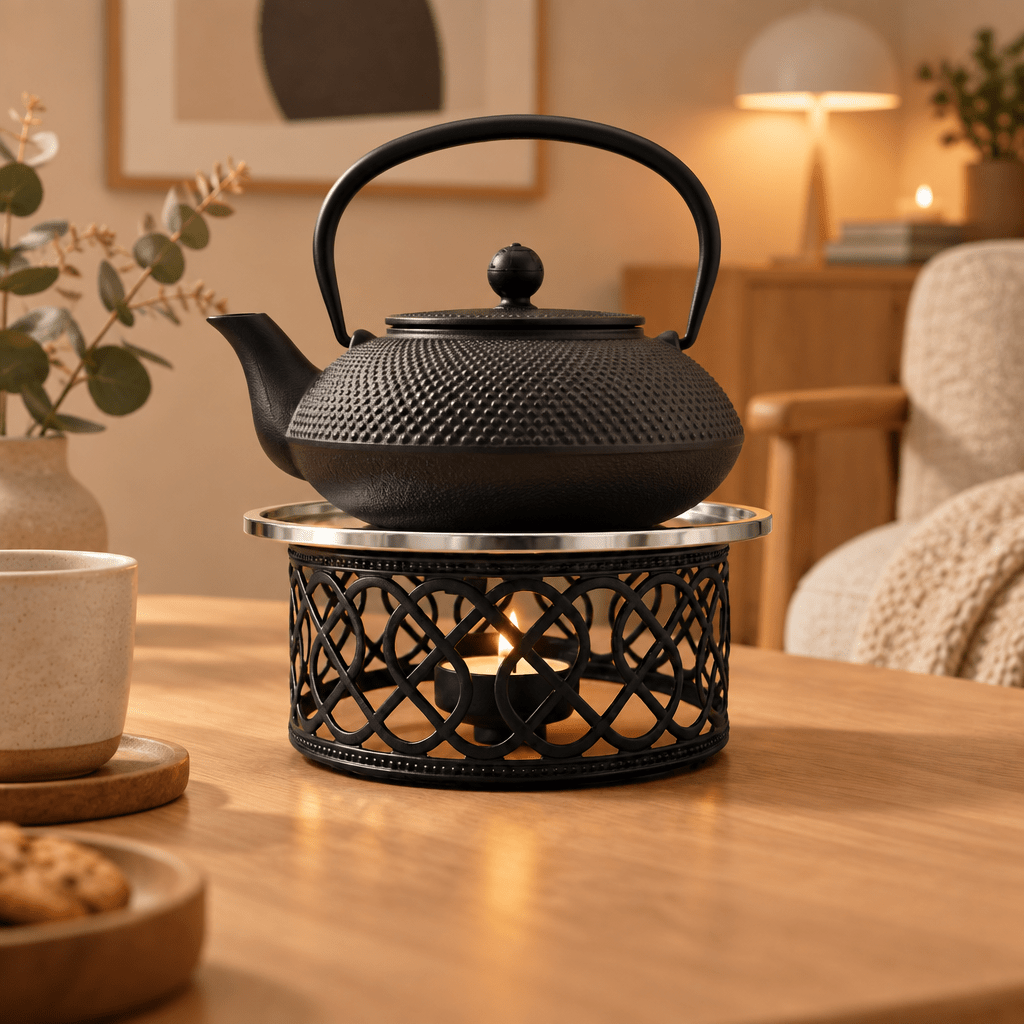 Akkaya - Tekandevarmer - Aluminium | Sort - Løven Home