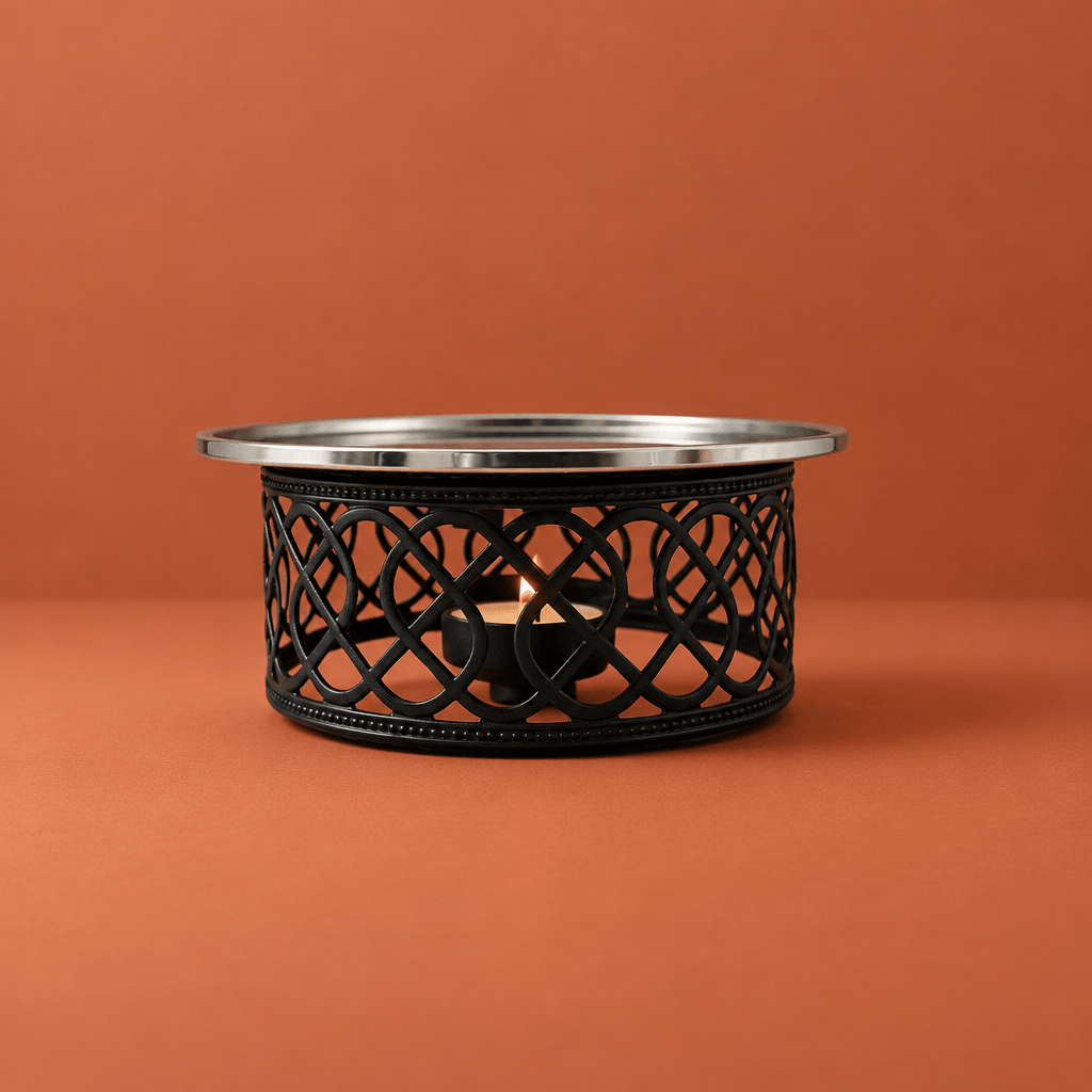 Akkaya - Tekandevarmer - Aluminium | Sort - Løven Home