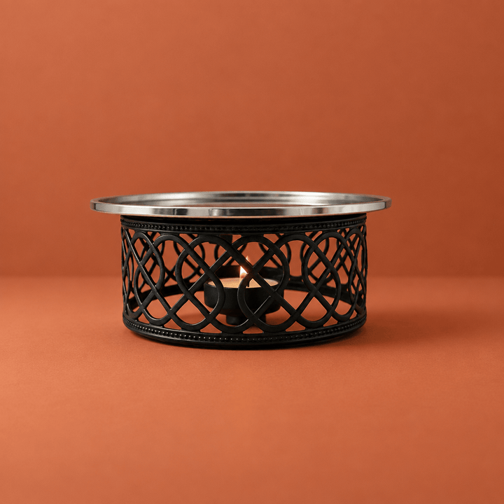 Akkaya - Tekandevarmer - Aluminium | Sort - Løven Home
