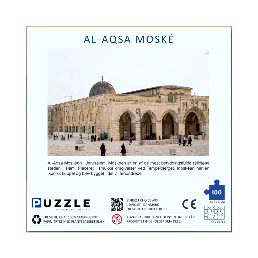 Al - Aqsa Moské Puslespil - 100 Brikker - Løven Home