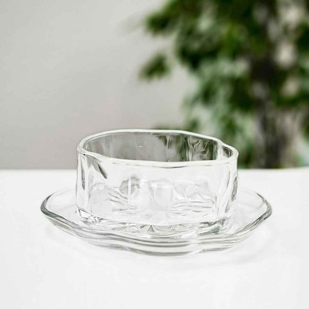 Almina Artic Buccia Dessertskål m/Underkop - 12 Dele - 300 ml - Løven Home