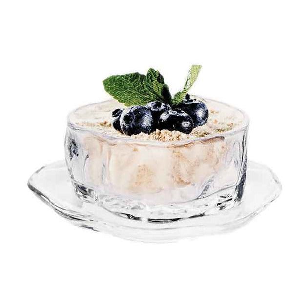 Almina Artic Buccia Dessertskål m/Underkop - 12 Dele - 300 ml - Løven Home