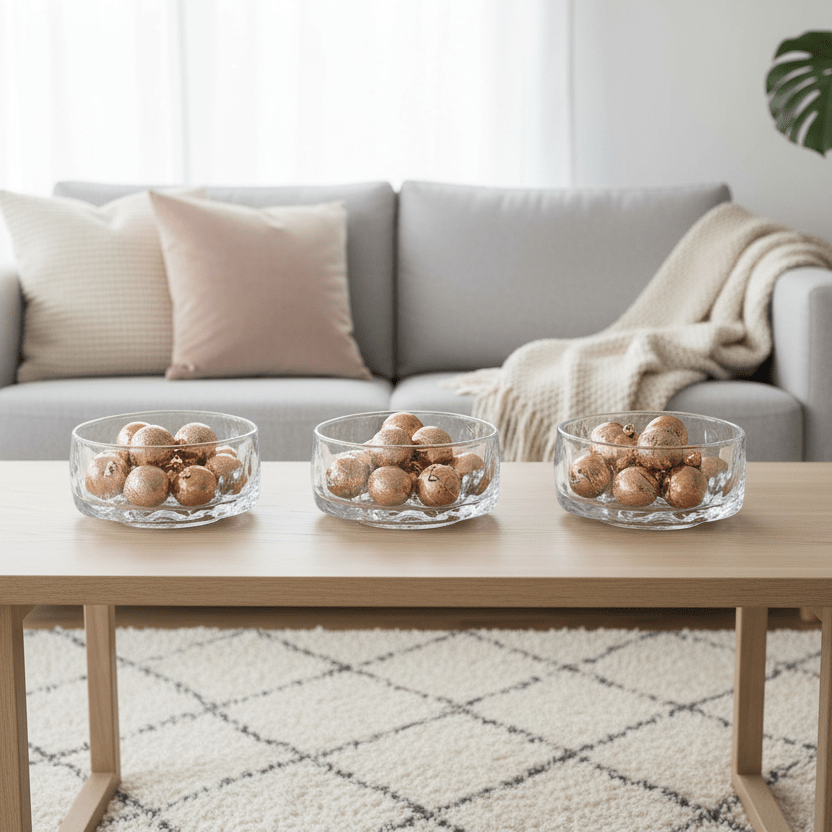 Almina Artic Buccia Snackskålesæt – 6 stk - Løven Home