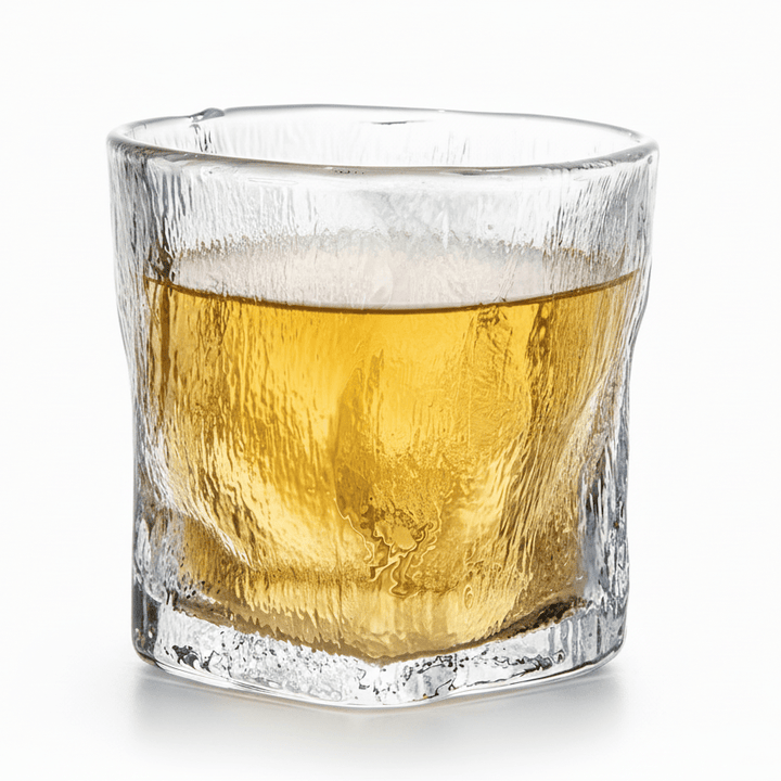 Almina Artic Snow Corta Glassæt 6 stk - 230 ml - Iset Tekstur - Løven Home