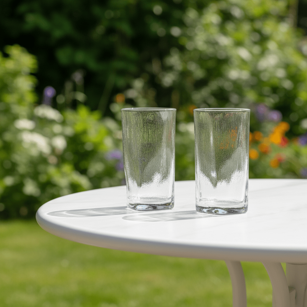 Almina Artic Snow Grande drikkeglas – 6 stk. (270 ml) - Løven Home