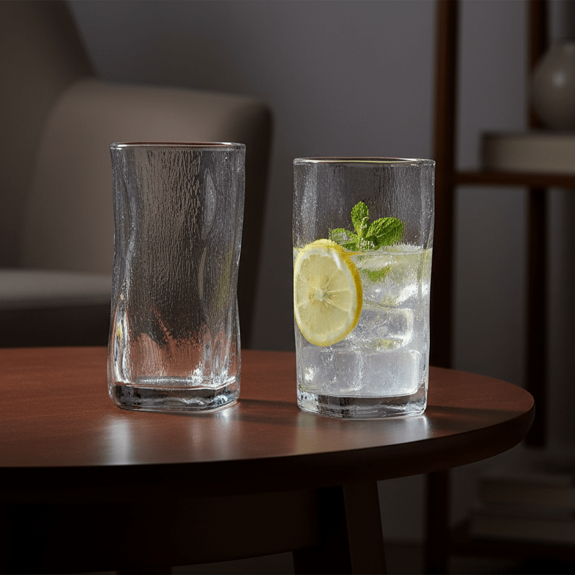 Almina Artic Snow Grande drikkeglas – 6 stk. (270 ml) - Løven Home
