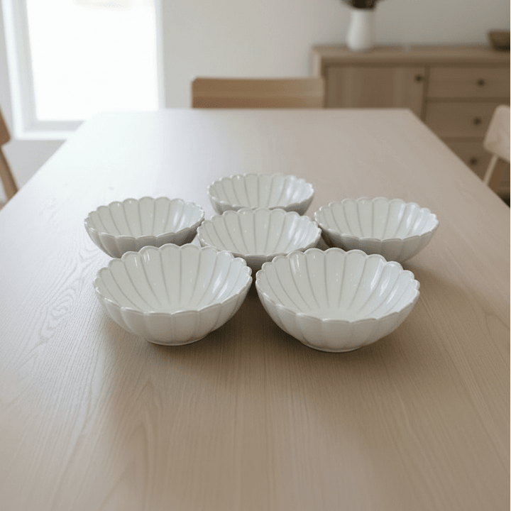 Almina Bloomy müsliskåle – 6 stk. (Ø11,5 cm) - Løven Home