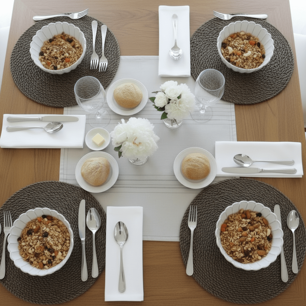 Almina Bloomy müsliskåle – 6 stk. (Ø11,5 cm) - Løven Home