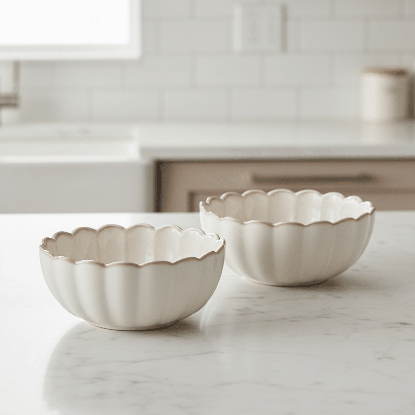 Almina Bloomy suppeskåle – 6 stk. (13x5,5 cm) - Løven Home
